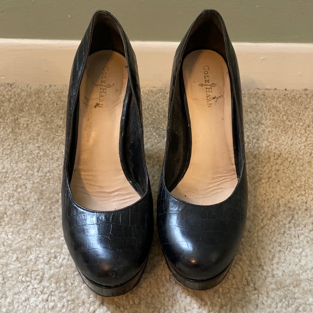 Cole Haan platform pumps Nike air.